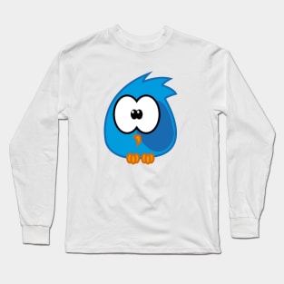 Blue birdie Long Sleeve T-Shirt